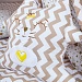 Домик Вигвам,(160х120х120) цвет кофейный Звездопад+подушка кошка