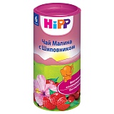 Hipp чай детский быстрорастворимый малина шиповник (с 6 мес) 200 гр
