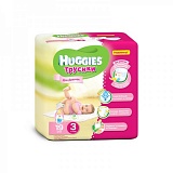 Трусики Huggies Little Walkers для девочек 7-11 кг (19 шт) размер 3
